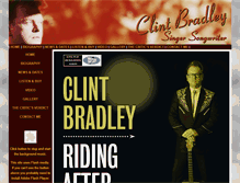 Tablet Screenshot of clintbradley.co.uk